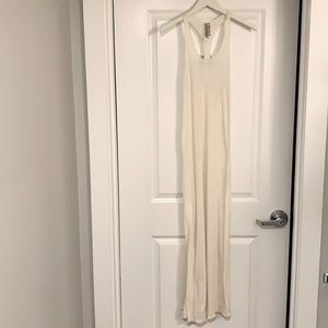 Free People Ribbed Racerback Tank Maxi Dress